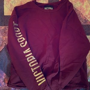 Maroon VS Sport Crew Neck Sweater